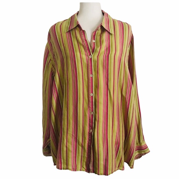 Jones New York Tops - Jones New York | 100% Silk Button Down Blouse